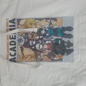 S White Tan My Hero Academia Hoodie